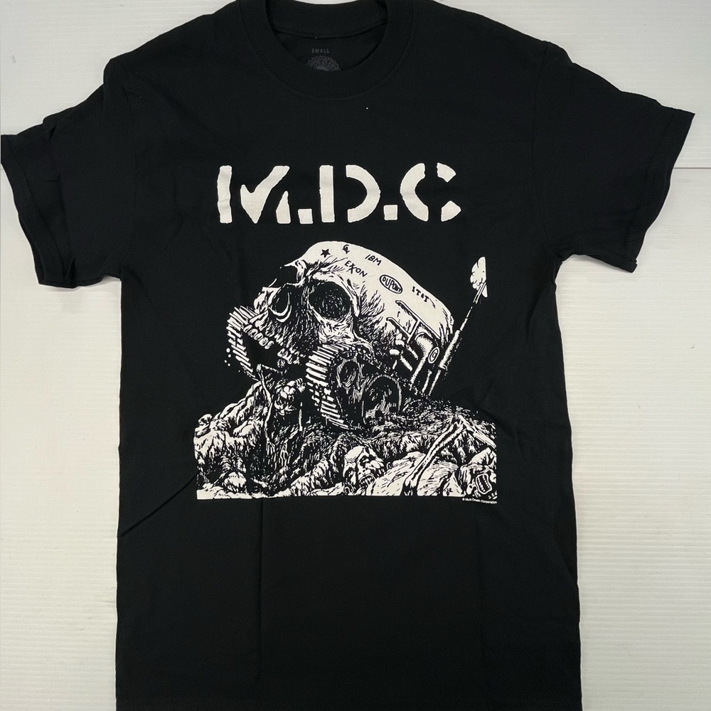 MDC - Multi Death Corporation Tank Shirt Men's SMALL - New Official punk rock